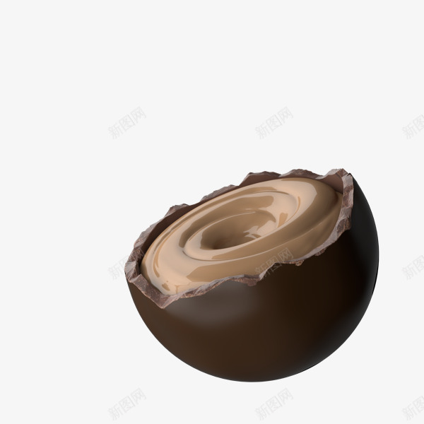 手绘巧克力球png免抠素材_88icon https://88icon.com 夹心巧克力 巧克力球 手绘巧克力 甜食 糖果