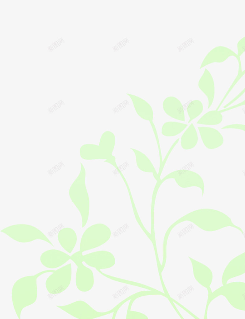 绿色清新茶叶装饰png免抠素材_88icon https://88icon.com 清新 绿色 茶叶 装饰