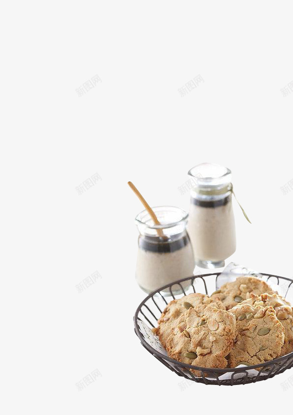 饼干布丁组合png免抠素材_88icon https://88icon.com 布丁 曲奇 食物 饼干