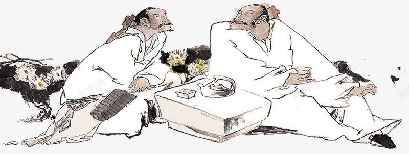 中国画古代老人医疗png免抠素材_88icon https://88icon.com 中国画 医疗 古代 老人