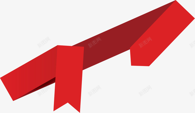 红丝带飘带礼带矢量图ai免抠素材_88icon https://88icon.com png礼带 丝带 红丝带矢量 红丝带飘带礼带 飘带素材 矢量图