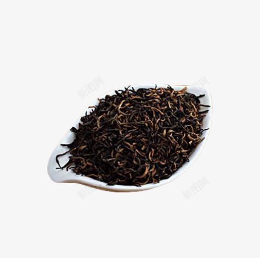 晒干的茶叶png免抠素材_88icon https://88icon.com 中国风 白色小碟子 茶叶 茶文化 褐色