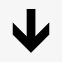 箭头下来下降秋天减少降点图png免抠素材_88icon https://88icon.com arrow decrease descend descending down download fall 下来 下载 下降 减少 秋天 箭头 降