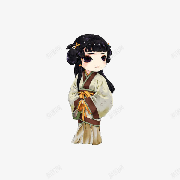 古代女孩png免抠素材_88icon https://88icon.com 古风 手绘古代女孩 汉服 汉服展示