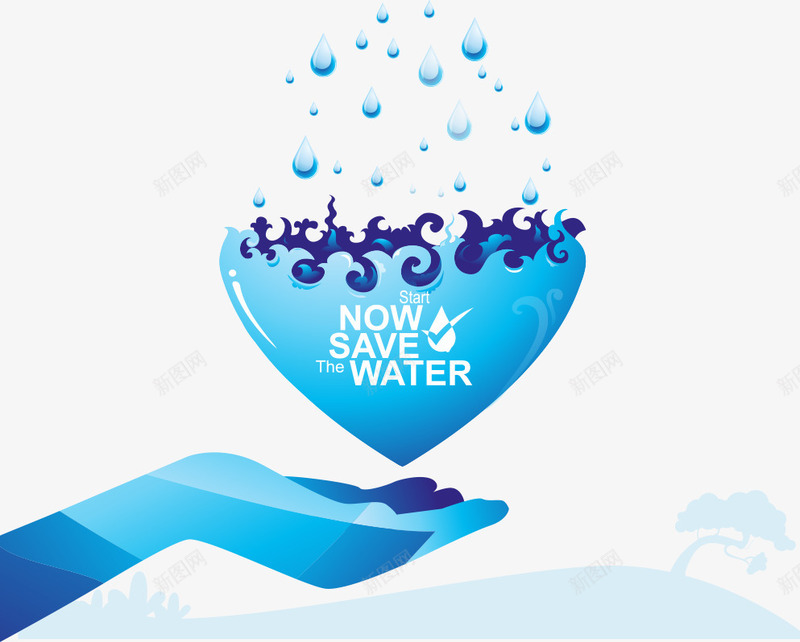 水滴水纹手势png免抠素材_88icon https://88icon.com 公益 水滴水纹手势 环保 绿色环保 节能