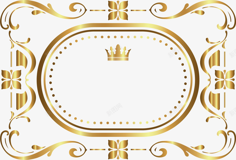 手绘金色皇冠藤蔓png免抠素材_88icon https://88icon.com 光晕 唯美 弯曲 手绘藤蔓 金色皇冠 金色藤蔓