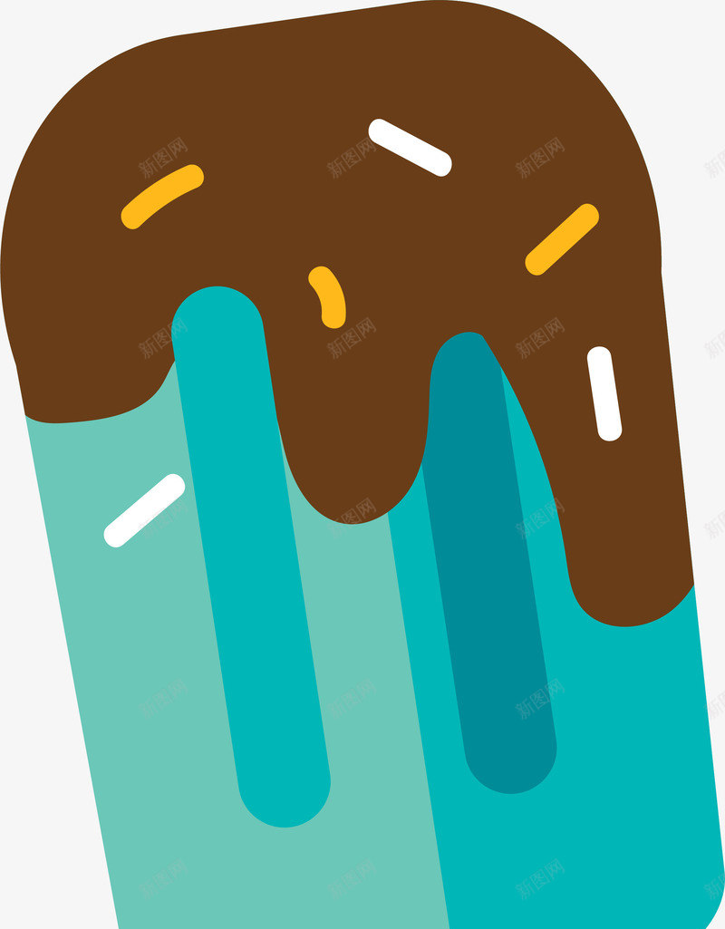 简约夏季雪糕矢量图ai免抠素材_88icon https://88icon.com 卡通可爱 夏天 彩色底纹 矢量图案 美味零食 雪糕 矢量图