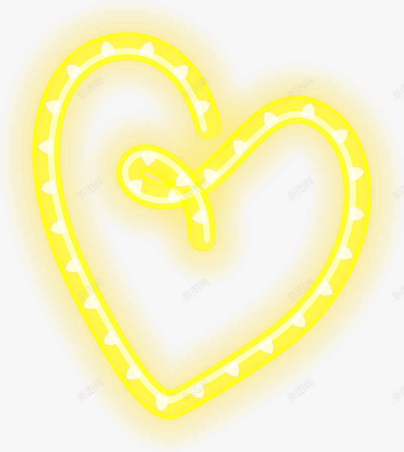 手绘黄色爱心光晕png免抠素材_88icon https://88icon.com 唯美光晕 小清新 弧线 手绘爱心 水彩 黄色爱心