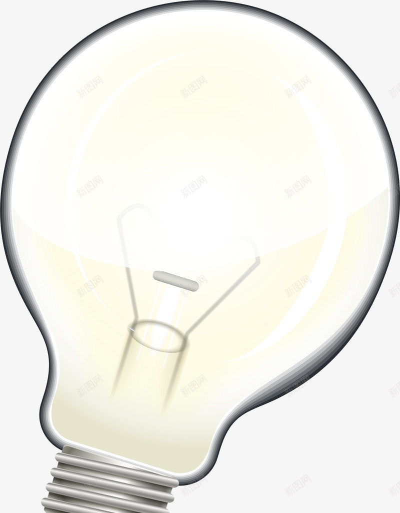 简约透明灯泡png免抠素材_88icon https://88icon.com 小清新灯泡 水彩 简约灯泡 透明灯泡 黄色光晕 黄色灯光