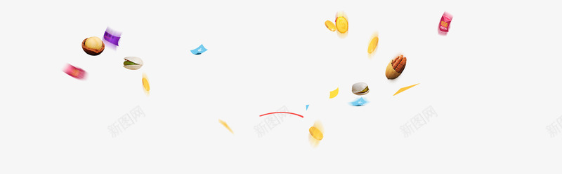 淘宝店铺食品坚果海报png免抠素材_88icon https://88icon.com 创意 淘宝全屏海报 漂浮 食品海报