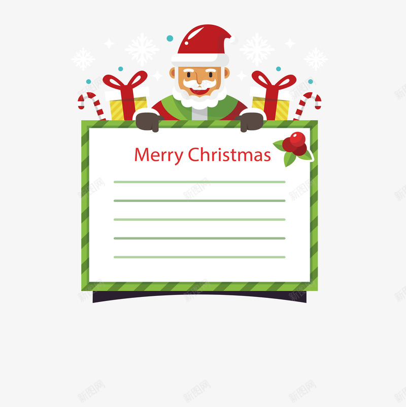 信纸圣诞老人广告牌矢量图ai免抠素材_88icon https://88icon.com 信纸 冬季促销 圣诞促销 圣诞信纸 圣诞老人 矢量png 矢量图