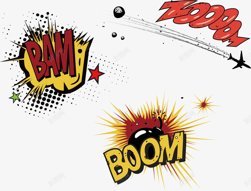 boom爆炸飞机爆炸png免抠素材_88icon https://88icon.com boom 爆炸 矢量素材 素材 飞机矢量