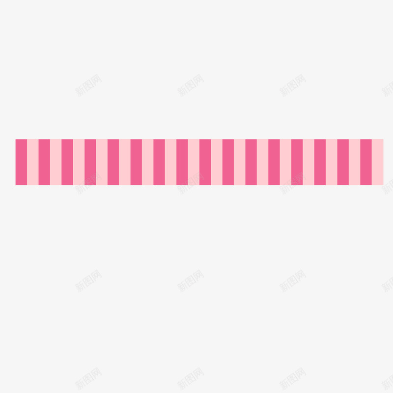 红粉色竖条花纹丝带矢量图ai免抠素材_88icon https://88icon.com 丝带 竖条花纹 粉色 红色 红色丝带 装饰丝带 矢量图