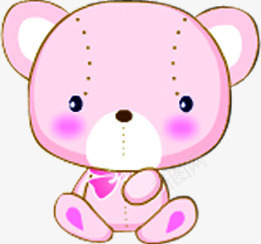 手绘粉色可爱玩具png免抠素材_88icon https://88icon.com 可爱 玩具 粉色