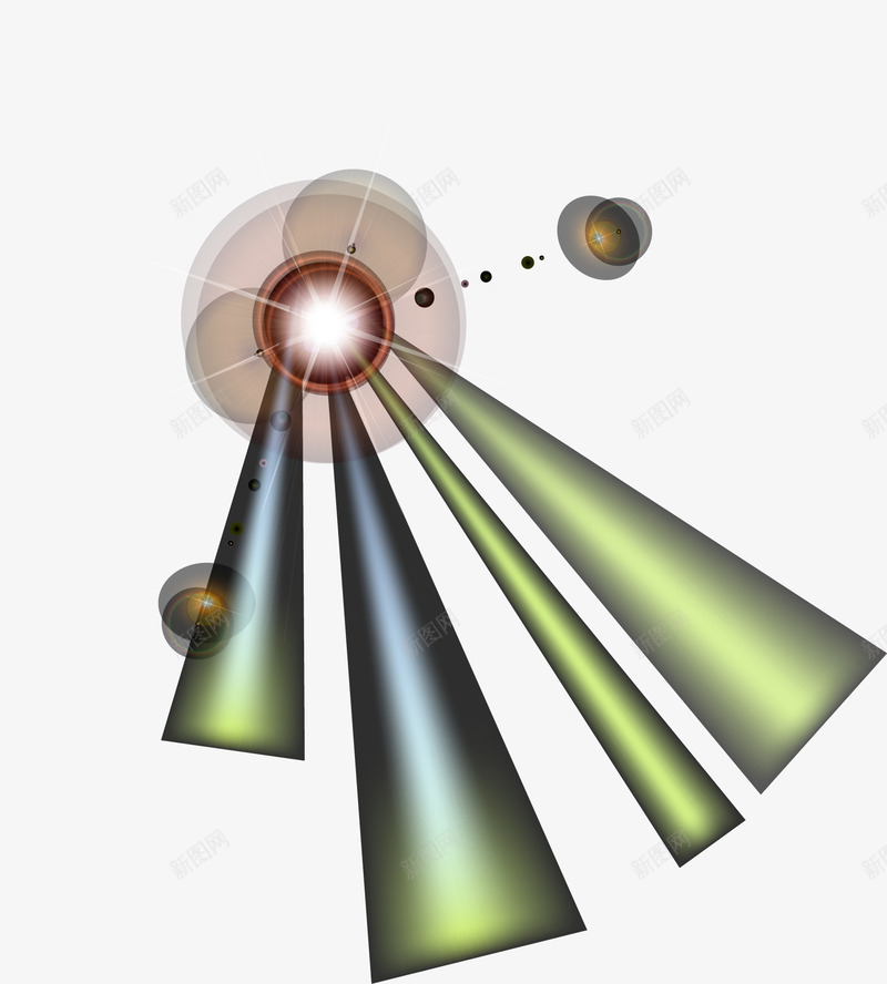 梦幻金色太阳png免抠素材_88icon https://88icon.com 光晕 光束 唯美 太阳 梦幻 渐变 金色 阳光