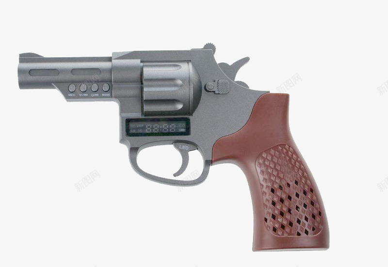 玩具枪png免抠素材_88icon https://88icon.com 仿真手枪 手枪 棕色 玩具枪