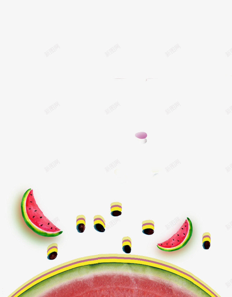季西瓜水果促销西瓜汁psd免抠素材_88icon https://88icon.com 夏季饮品 夏日 手绘西瓜 果汁 西瓜 边框 饮品 饮料 鲜榨西瓜汁