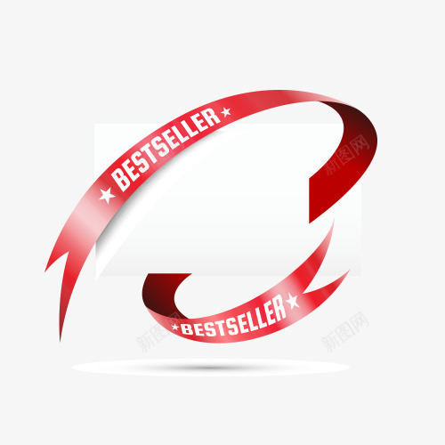 丝带装饰标签png免抠素材_88icon https://88icon.com 丝带 丝带标签 立体 红色 装饰