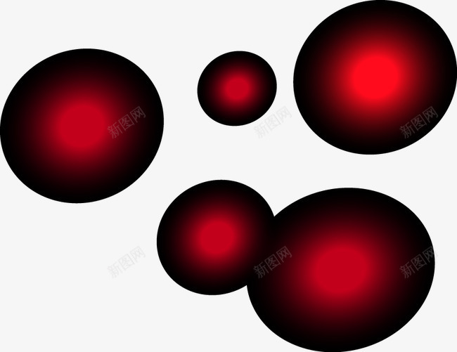 红色光晕矢量图ai免抠素材_88icon https://88icon.com 光晕 红色 矢量图