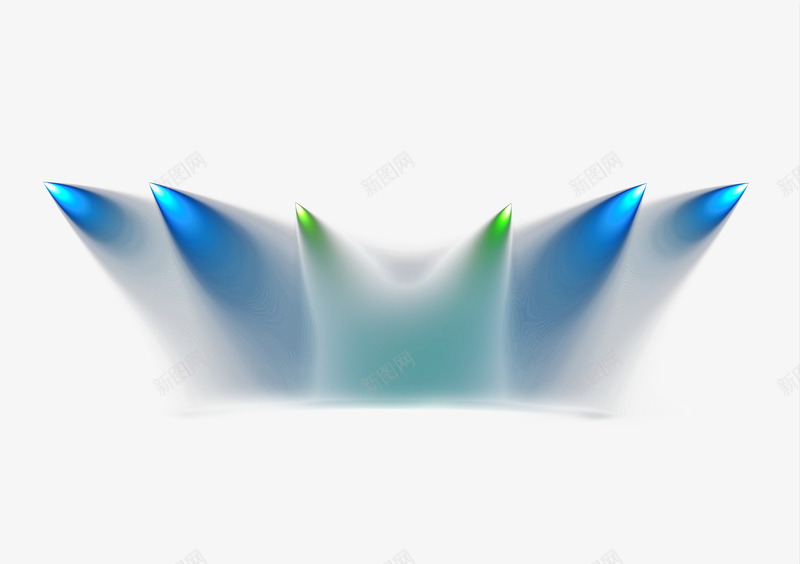 蓝色舞台灯光海报png免抠素材_88icon https://88icon.com 海报 灯光 舞台 蓝色