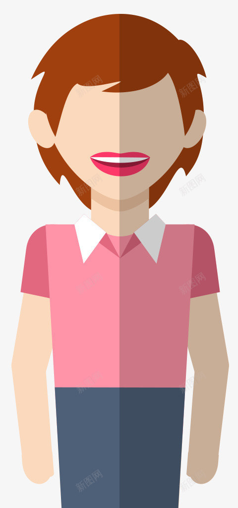 短头发女人png免抠素材_88icon https://88icon.com 创意人物 卡通女人 头像 女人 女孩 女性 平面人 扁平化女人 职业 职员