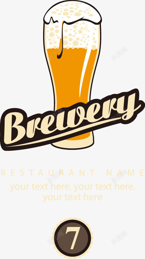 精美beer啤酒标签矢量图ai免抠素材_88icon https://88icon.com beer 啤酒 标签 精美 矢量图