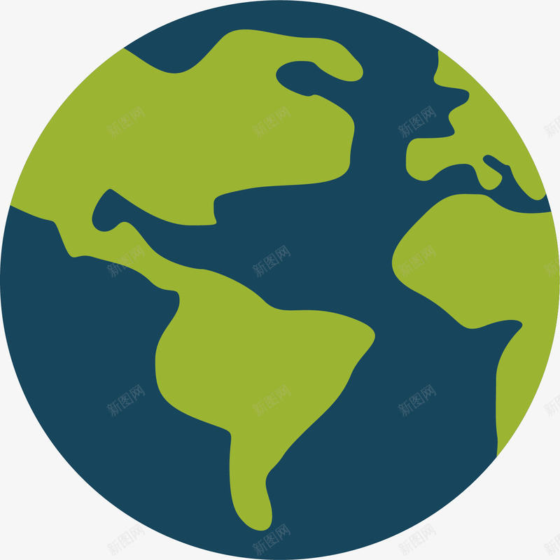 地球卡通图矢量图ai免抠素材_88icon https://88icon.com 九大行星 地球 大地母亲 太阳系 我们的家园 生命的起源 矢量图