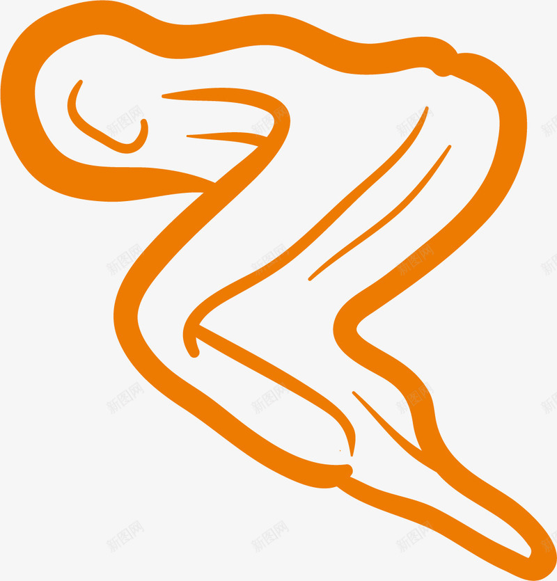 鸡翅包边矢量图eps免抠素材_88icon https://88icon.com 包边 翅膀 鸡的翅膀 鸡翅 鸡翅卡通 鸡翅手绘 矢量图