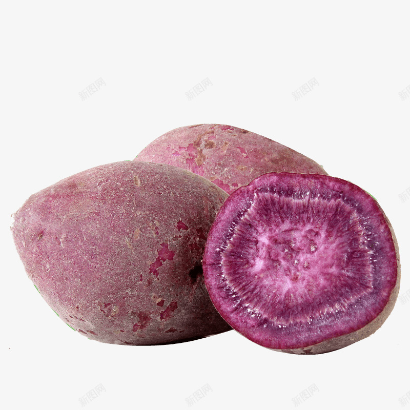 美味紫薯png免抠素材_88icon https://88icon.com PNG 生紫薯 紫薯 蔬菜 软糯