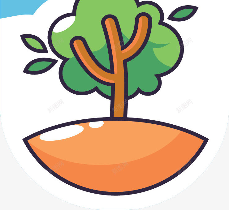 地球日绿色树苗标签矢量图ai免抠素材_88icon https://88icon.com 地球妈妈 地球日 地球日标签 树苗 矢量png 绿色树苗 矢量图