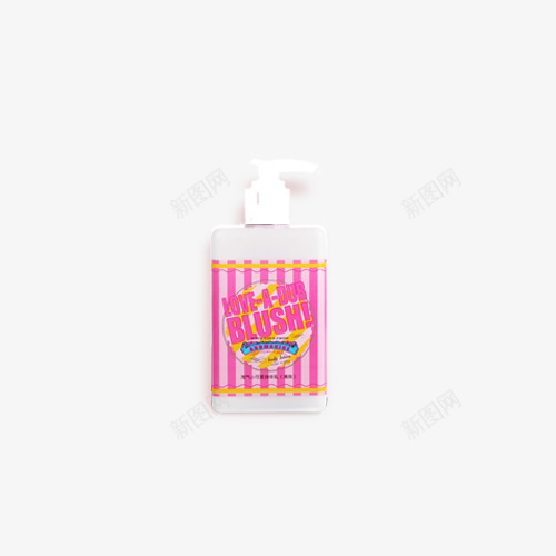 PINK淘气小可爱樱桃身体乳320mlpng免抠素材_88icon https://88icon.com 产品实物 光感皙白 美白 防晒霜