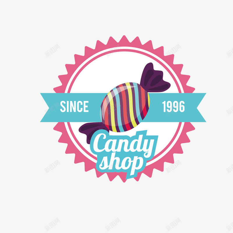 糖果食物缎带标签png免抠素材_88icon https://88icon.com 可爱 小清新 标签 糖果 緞帶 缎带 食物