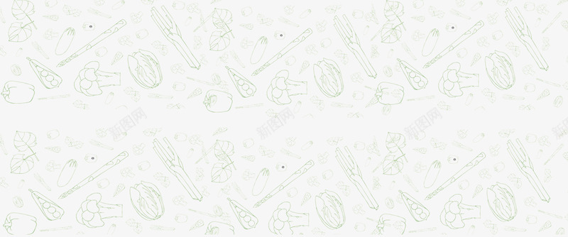 蔬菜餐具背景png免抠素材_88icon https://88icon.com 卡通背景素材 背景素材 蔬菜背景 餐具
