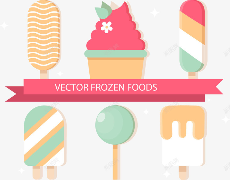 创意冷饮雪糕集合png免抠素材_88icon https://88icon.com 冰淇淋 创意 卡通 圆球 樱桃 甜筒 集合 雪糕