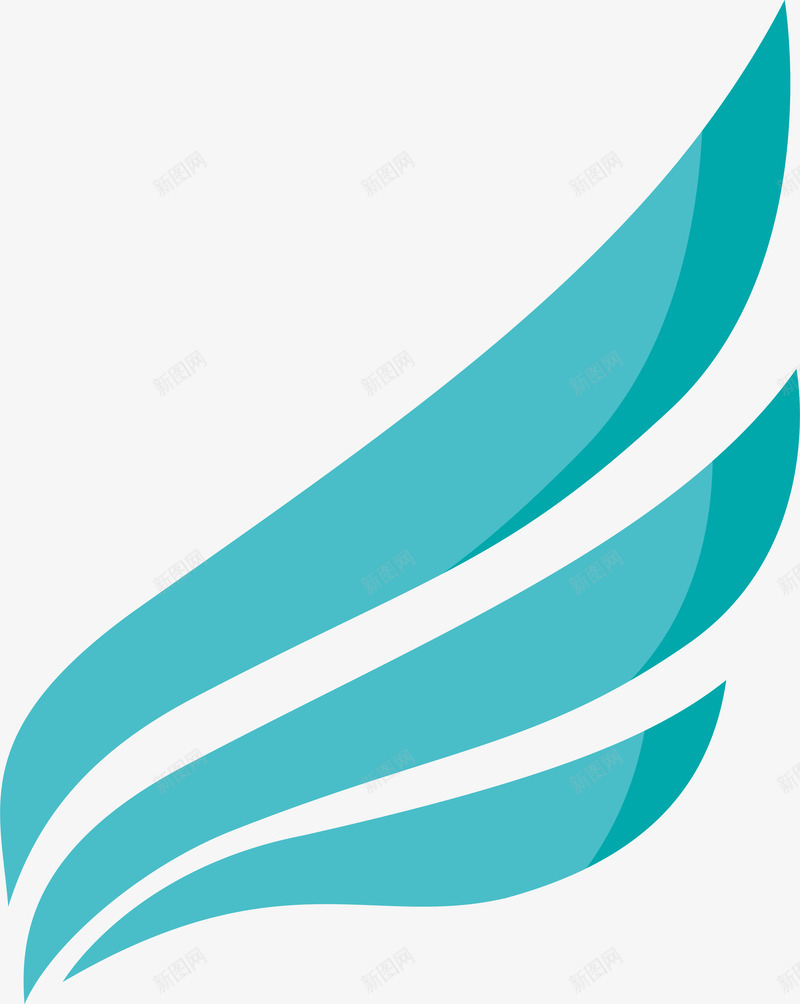 蓝色翅膀标签矢量图ai免抠素材_88icon https://88icon.com 卡通 标签 标签设计 翅膀 翅膀标签 蓝色 矢量图