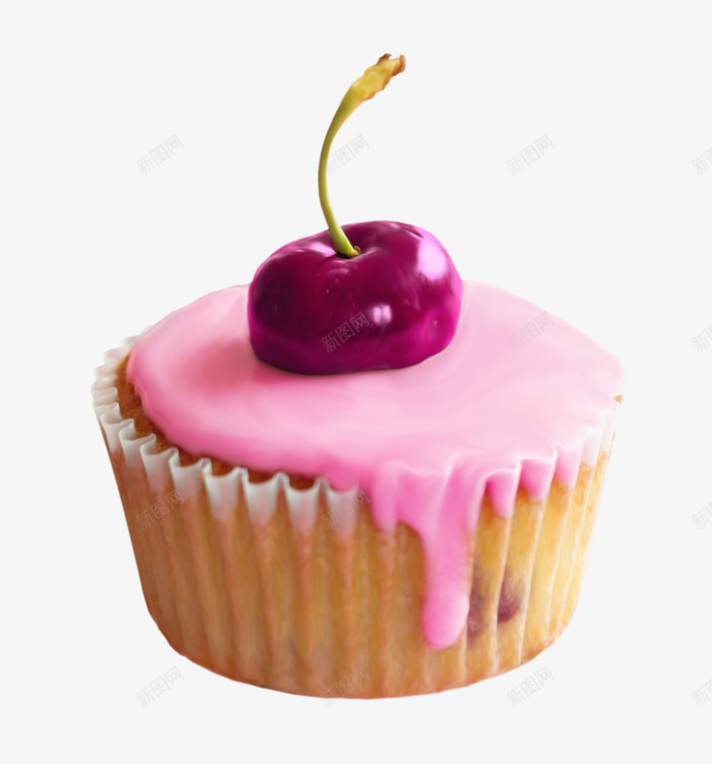 樱桃创意甜食png免抠素材_88icon https://88icon.com 妯辨 灏忓寘瀛 绮夎壊 鐐瑰績 鐢滈