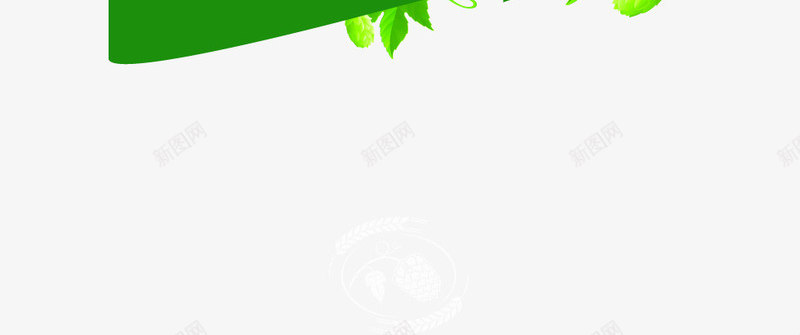 手绘夏日清爽啤酒横标png免抠素材_88icon https://88icon.com 啤酒 夏日 横标 清爽