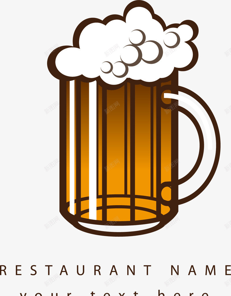 精美beer啤酒标签矢量图ai免抠素材_88icon https://88icon.com beer 啤酒 标签 精美 矢量图
