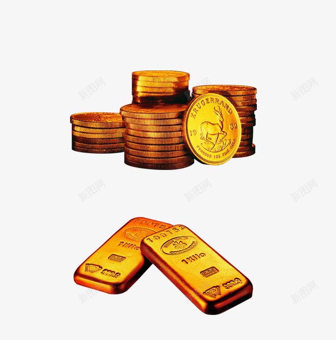 金币黄金png免抠素材_88icon https://88icon.com 金子 金币 黄金