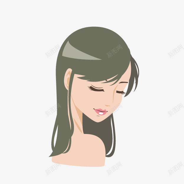 卡通手绘女孩png免抠素材_88icon https://88icon.com 动漫 卡通女孩 卡通女性 发型展示 发型模特 可爱女孩 女孩 女性 女性发型 女性模特 手绘女孩