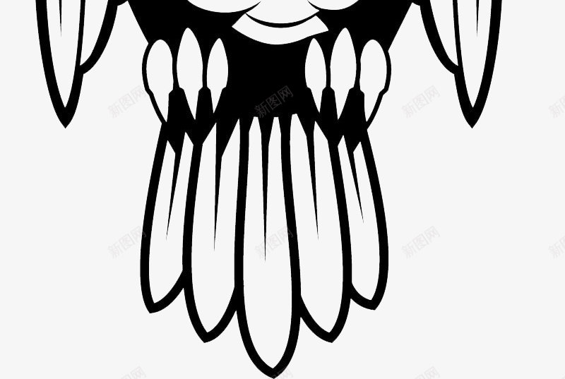 卡通猫头鹰png免抠素材_88icon https://88icon.com 动物 卡通 手绘 猫头鹰 翅膀