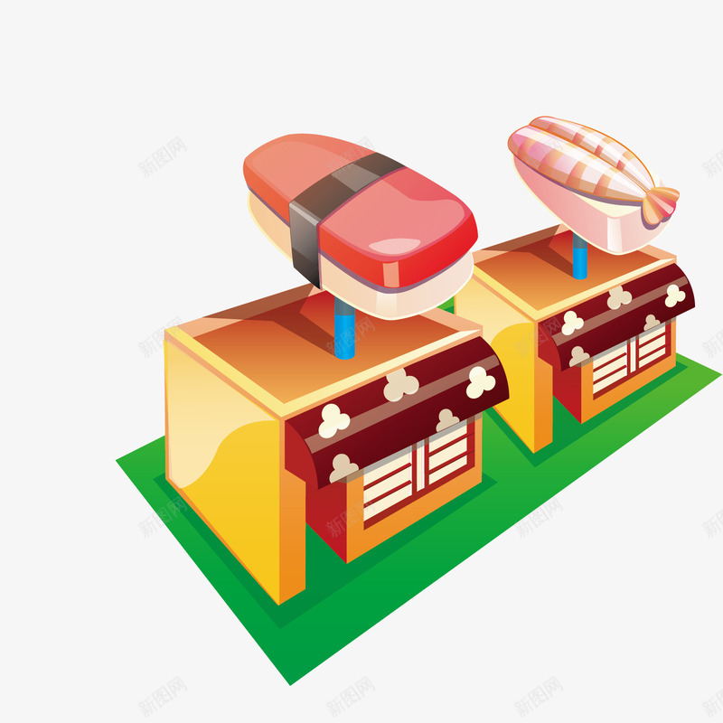 卡通糖果屋png免抠素材_88icon https://88icon.com 便利店 商店 图案 甜蜜糖果屋 糖果