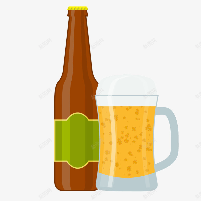 卡通啤酒杯子扎啤png免抠素材_88icon https://88icon.com n 一杯啤酒 卡通 卡通啤酒杯 啤酒花 手绘啤酒杯 杯子 水花 泡沫 红酒 红酒杯子