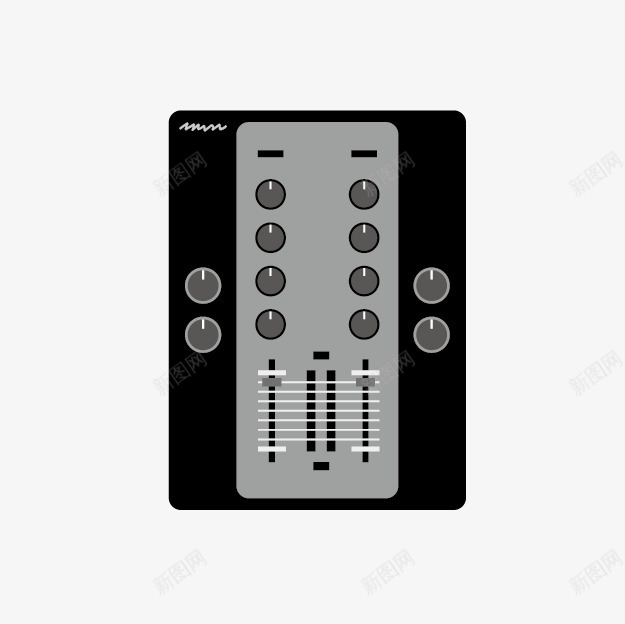 卡通酒吧均衡器png免抠素材_88icon https://88icon.com 卡通均衡器 录音棚 舞台摆设 酒吧调音