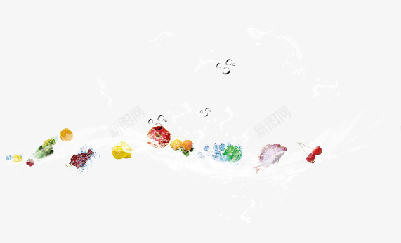 梦幻水纹喷溅水果png免抠素材_88icon https://88icon.com 喷溅 梦幻 水果 水纹