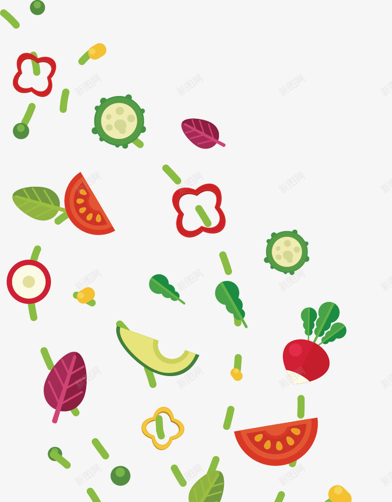 健身营养膳食png免抠素材_88icon https://88icon.com 创意营养图 膳食 营养 蔬菜