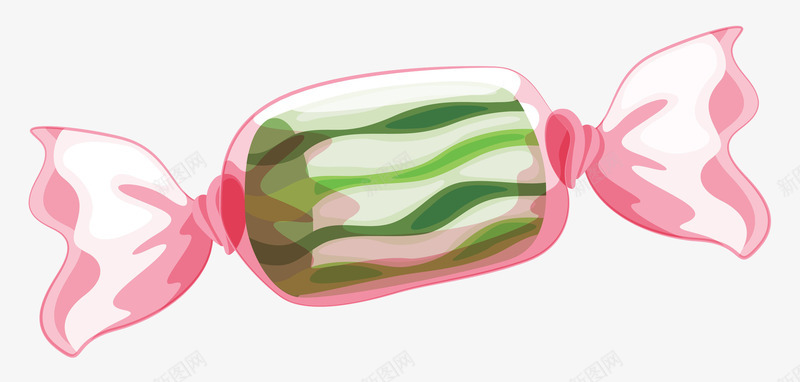 卡通一颗糖果图png免抠素材_88icon https://88icon.com 卡通 手绘 插图 甜甜的 粉色的 糖 糖果 装饰图案