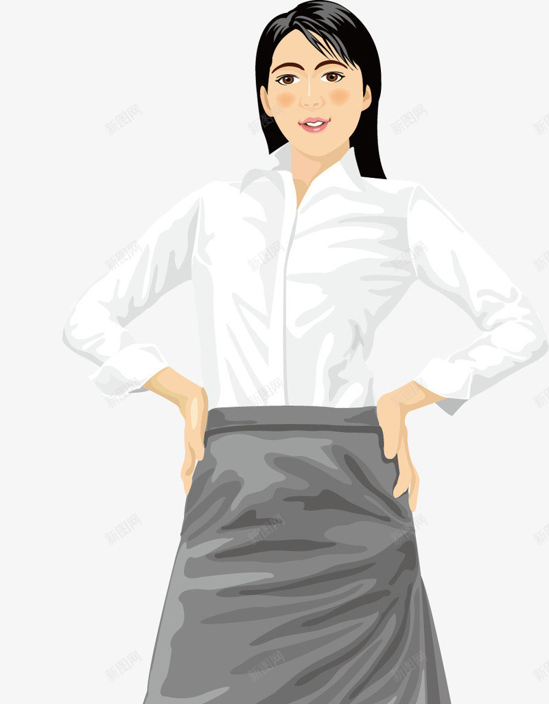 销售白领png免抠素材_88icon https://88icon.com 商务白领 女性 精英 销售之星