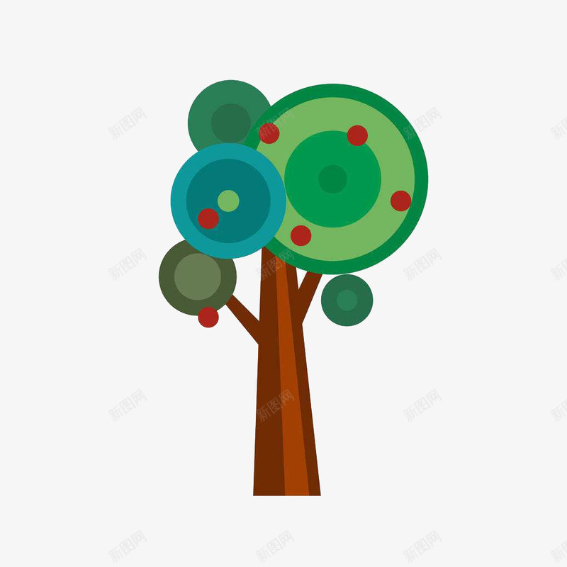 手绘卡通简易果园苹果树图案png免抠素材_88icon https://88icon.com 卡通风格 图案 手绘果园 手绘风格 果园 简易风格 苹果树