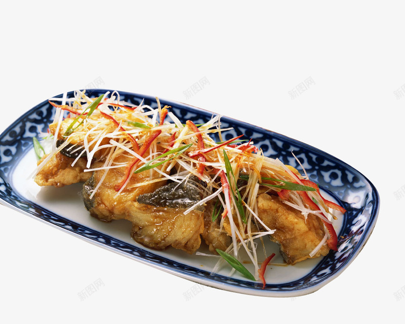一盘油炸鱼块png免抠素材_88icon https://88icon.com 产品实物 新鲜 油炸 海鲜 美味 餐饮美食 鱼块